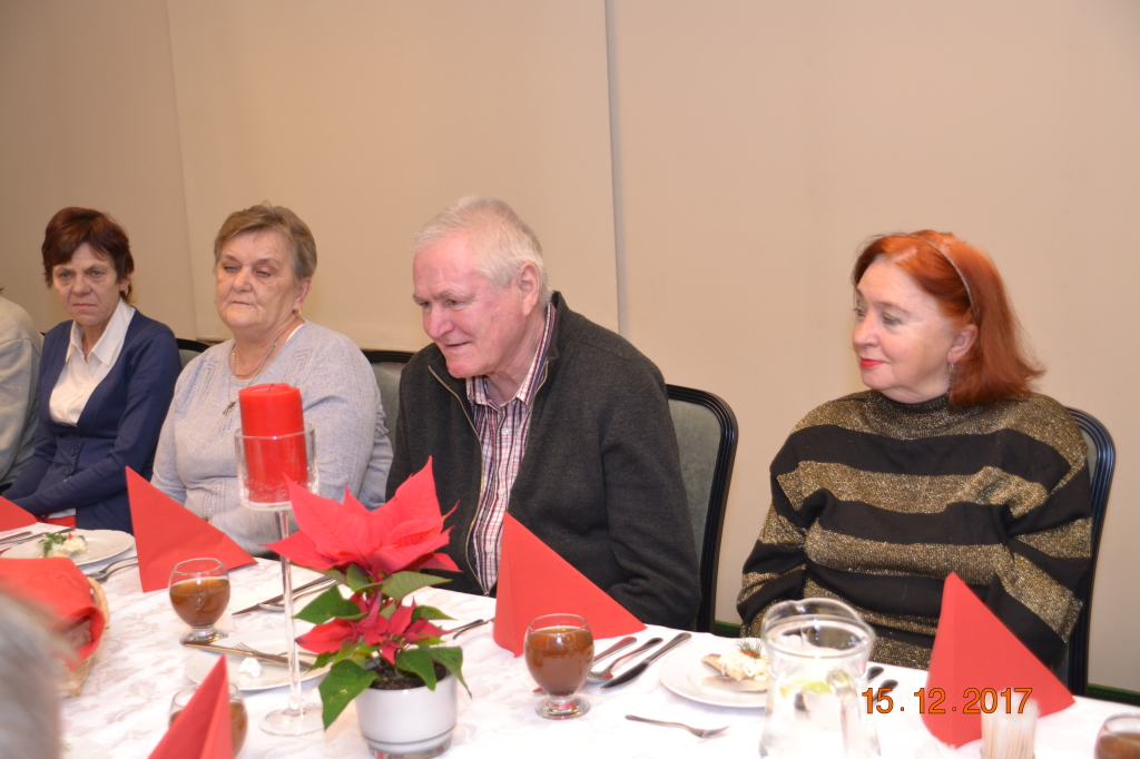 Wigilia w MOPS Filia nr 3 Kraków Dla Seniora