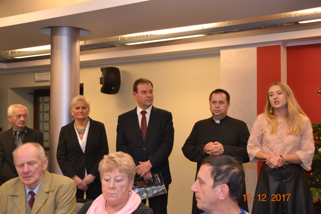 Wigilia w MOPS Filia nr 3 Kraków Dla Seniora