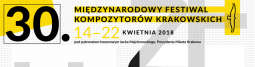 30. Międzynarodowy Festiwal Kompozytorów Krakowskich