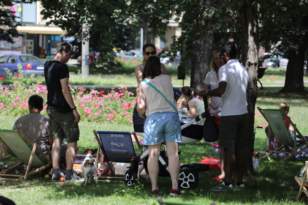 Piknik Krakowski w parku Ratuszowym
