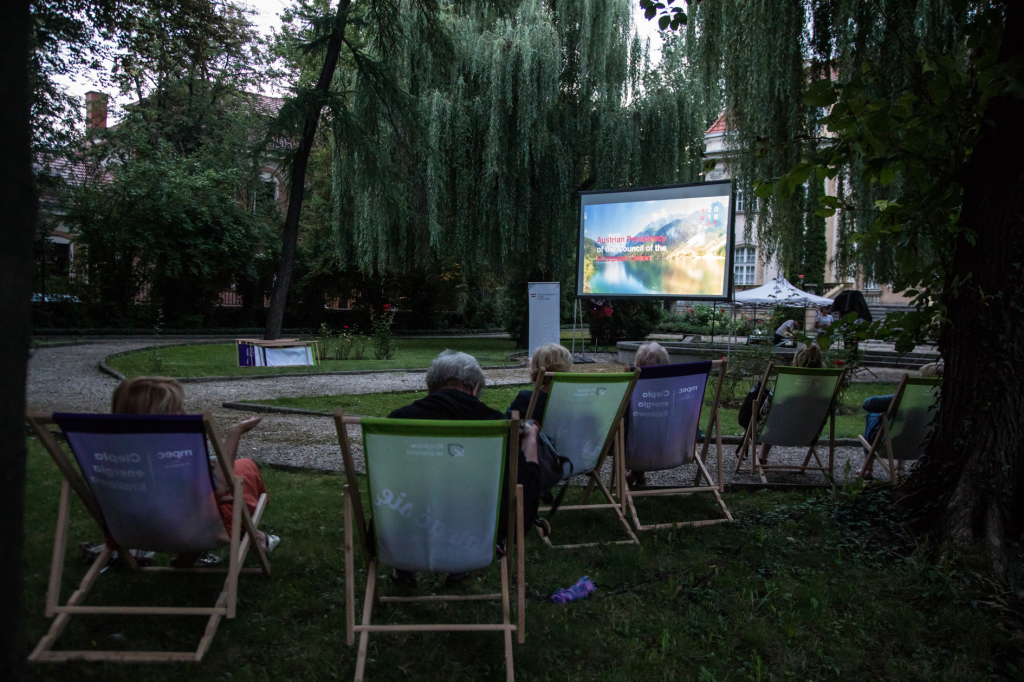 jg_180726_oto_7314.jpg-"Kino na trawie" w ogrodach Instytutu Austriackiego  Autor: B. Świerzowski