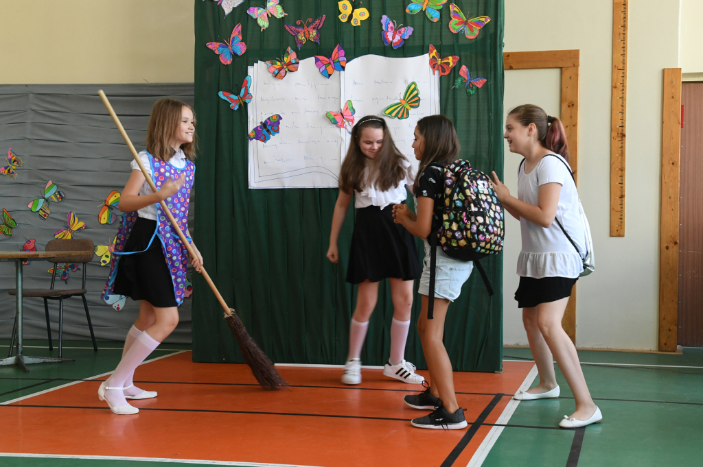 dsc_0961.jpg-Rozpoczęcie roku szkolnego  Autor: W. Majka