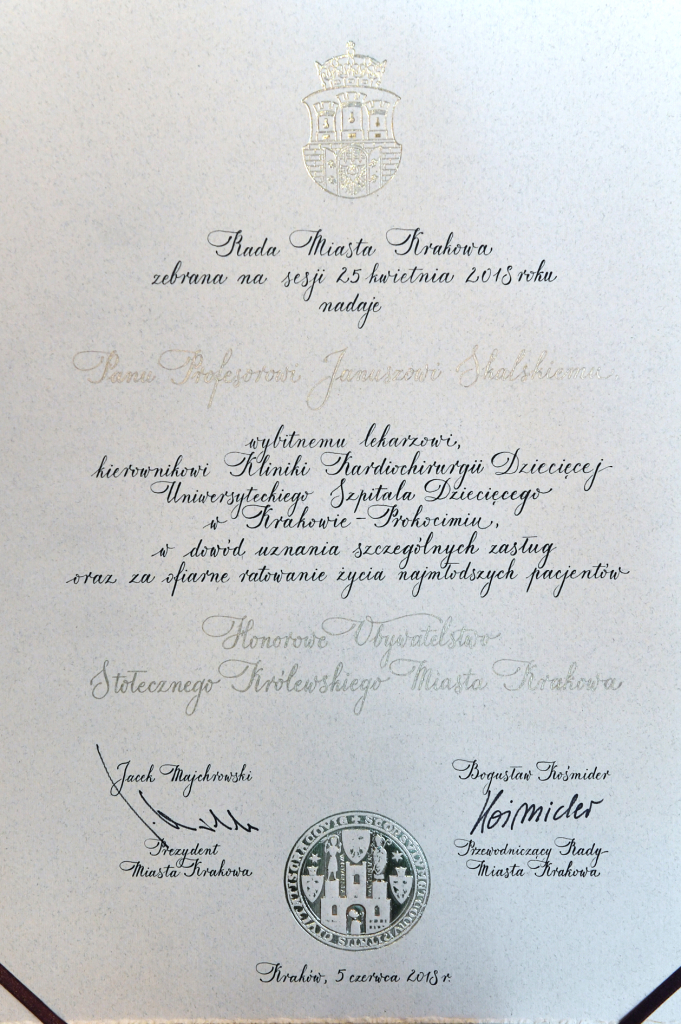 dsc_3234 copy.jpg-Honorowe Obywatelstwo Biserce Rajčić Januszowi Skalskiemu  Autor: W. Majka