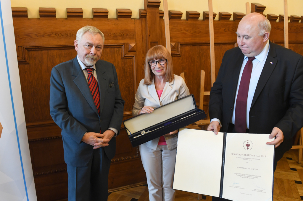 dsc_6045 copy.jpg-Uroczyste wręczenie tytułu „Filantrop Krakowa A. D. 2017”  Autor: W. Majka