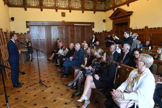 dsc_6097 copy.jpg-Uroczyste wręczenie tytułu „Filantrop Krakowa A. D. 2017”