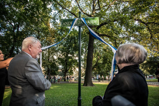 bs-09 września 2018-202a8991.jpg-Skwer,Wajda,Majchrowski,Uroczystość