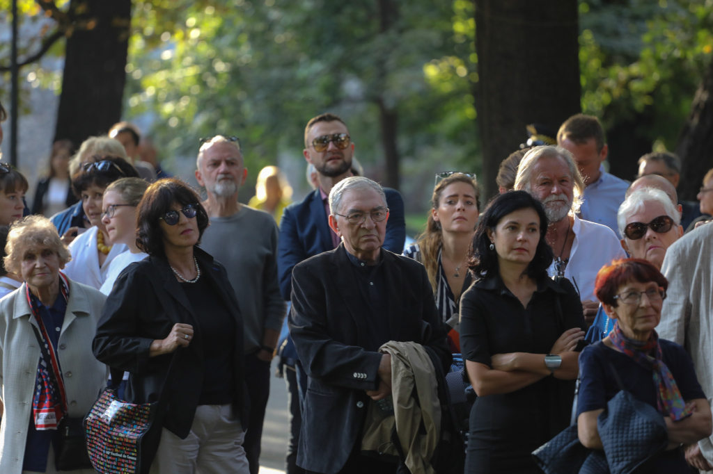 bs-09 września 2018-img_6337.jpg-Skwer,Wajda,Majchrowski,Uroczystość  Autor: B. Świerzowski