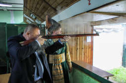 bs-15 września 2018-img_8505.jpg-Strzelanie,Bractwo Kurkowe,Strzelnica,Pasternik,Majchrowski