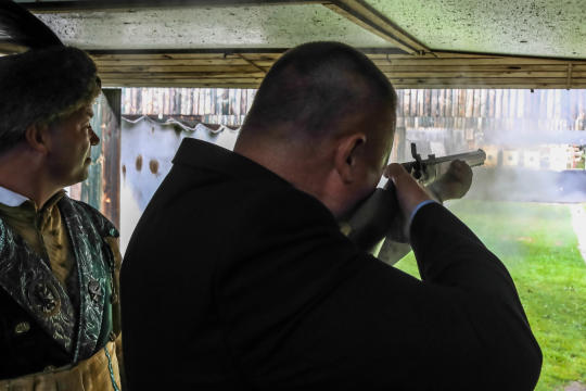 bs-15 września 2018-img_8577.jpg-Strzelanie,Bractwo Kurkowe,Strzelnica,Pasternik,Majchrowski