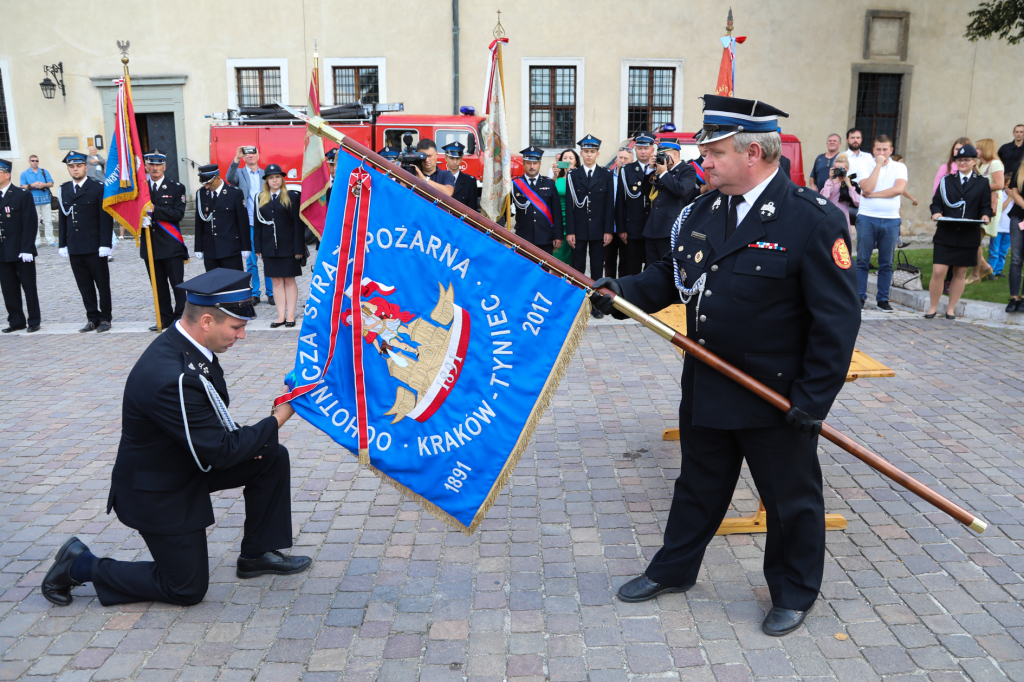 bs-16 września 2018-img_9450.jpg-OSP,Łódź,Tyniec,Majchrowski,Sztandar  Autor: B. Świerzowski