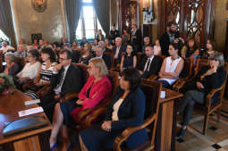 dsc_4009 copy.jpg-„Cracoviae Merenti” Wojciechowi Plewińskiemu i Antoniemu Borg