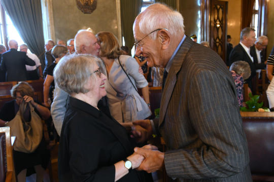 dsc_4085 copy.jpg-„Cracoviae Merenti” Wojciechowi Plewińskiemu i Antoniemu Borg