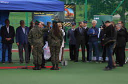 Uroczyste otwarcie boiska przy ZSO nr12 z udziałem PMK