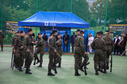 Uroczyste otwarcie boiska przy ZSO nr12 z udziałem PMK