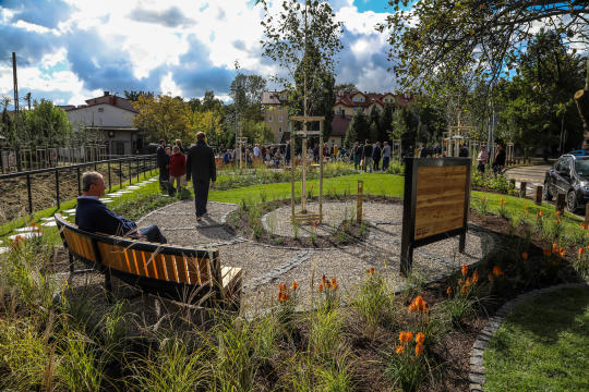 bs-29 września 2018-img_4031.jpg-Ogród Krakowian,Nad Potokiem,Majchrowski,ZZM,Park kieszonkowy