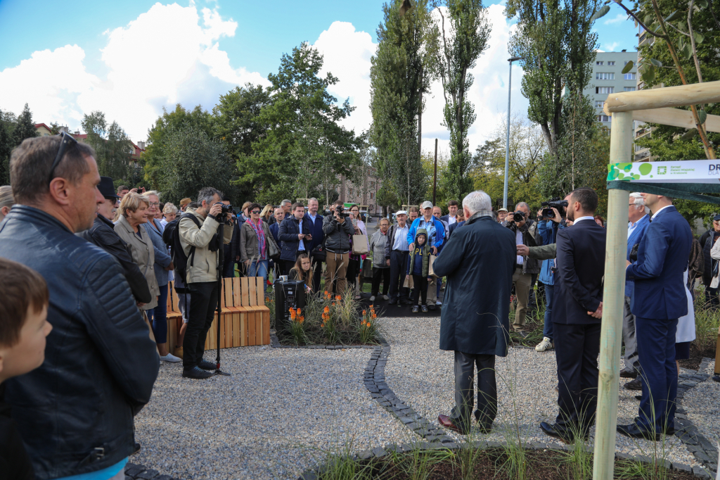 bs-29 września 2018-img_4076.jpg-Ogród Krakowian,Nad Potokiem,Majchrowski,ZZM,Park kieszonkowy  Autor: B. Świerzowski