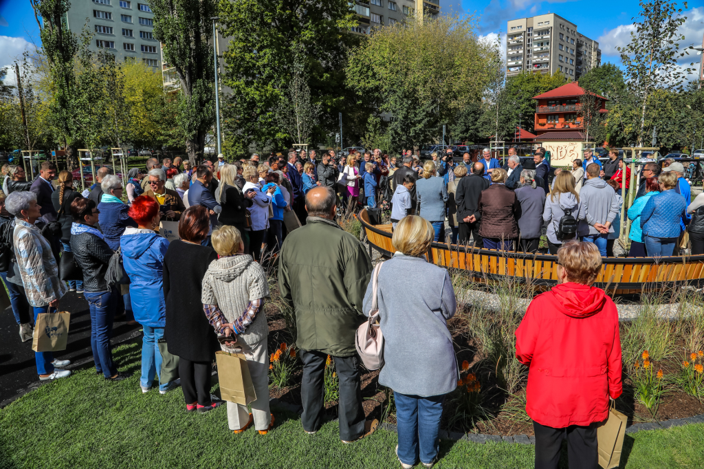 bs-29 września 2018-img_4110.jpg-Ogród Krakowian,Nad Potokiem,Majchrowski,ZZM,Park kieszonkowy  Autor: B. Świerzowski