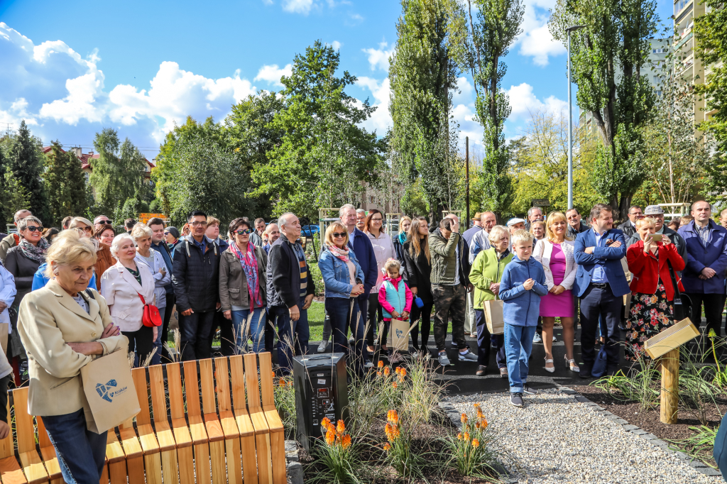 bs-29 września 2018-img_4165.jpg-Ogród Krakowian,Nad Potokiem,Majchrowski,ZZM,Park kieszonkowy  Autor: B. Świerzowski