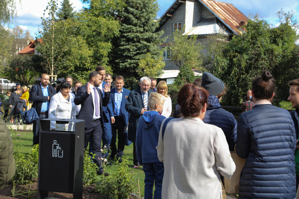 bs-29 września 2018-img_4202.jpg-Ogród Krakowian,Nad Potokiem,Majchrowski,ZZM,Park kieszonkowy  Autor: B. Świerzowski