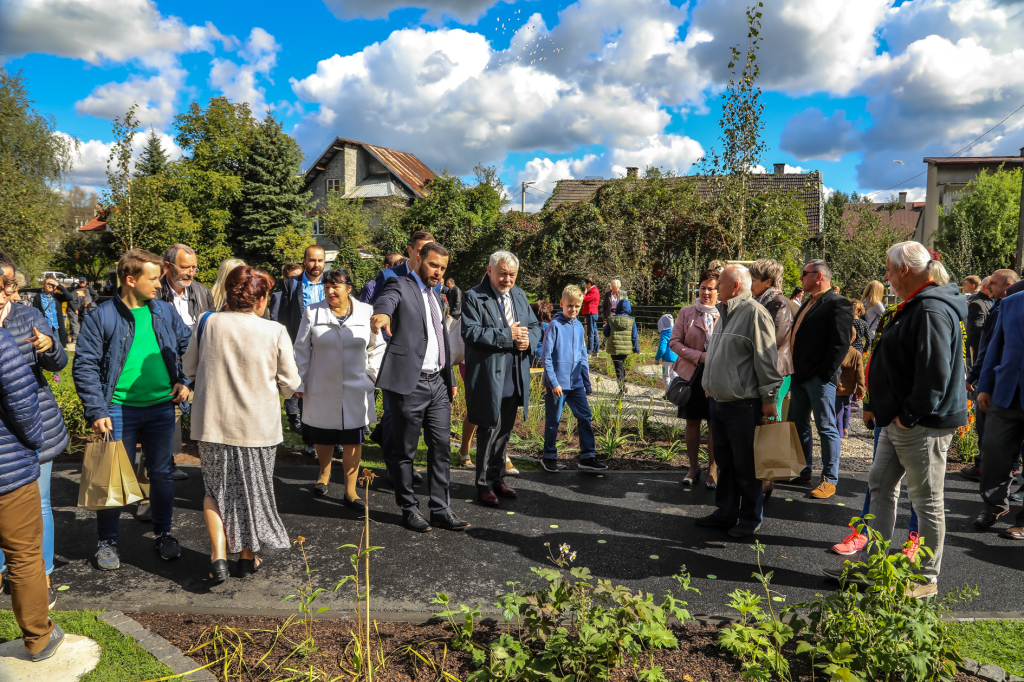 bs-29 września 2018-img_4207.jpg-Ogród Krakowian,Nad Potokiem,Majchrowski,ZZM,Park kieszonkowy  Autor: B. Świerzowski