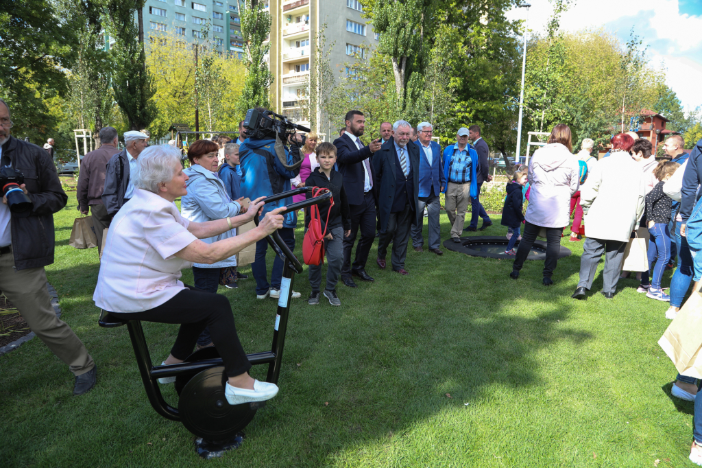 bs-29 września 2018-img_4225.jpg-Ogród Krakowian,Nad Potokiem,Majchrowski,ZZM,Park kieszonkowy  Autor: B. Świerzowski