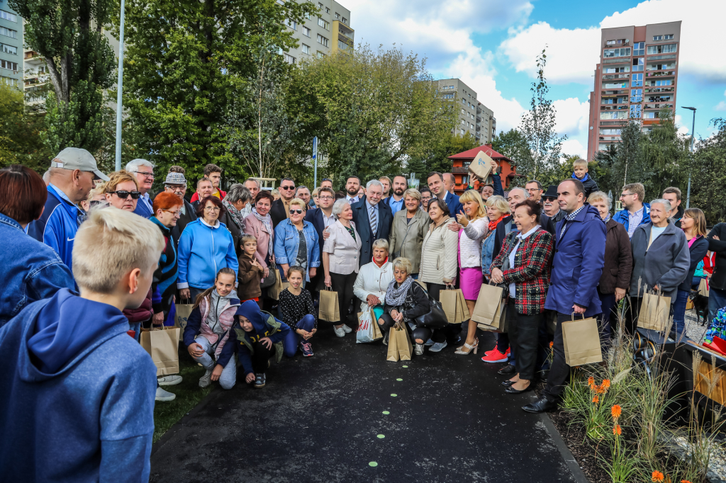 bs-29 września 2018-img_4279.jpg-Ogród Krakowian,Nad Potokiem,Majchrowski,ZZM,Park kieszonkowy  Autor: B. Świerzowski