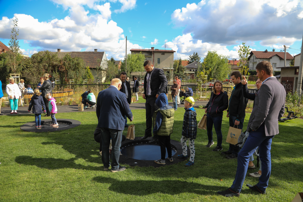 bs-29 września 2018-img_4333.jpg-Ogród Krakowian,Nad Potokiem,Majchrowski,ZZM,Park kieszonkowy  Autor: B. Świerzowski
