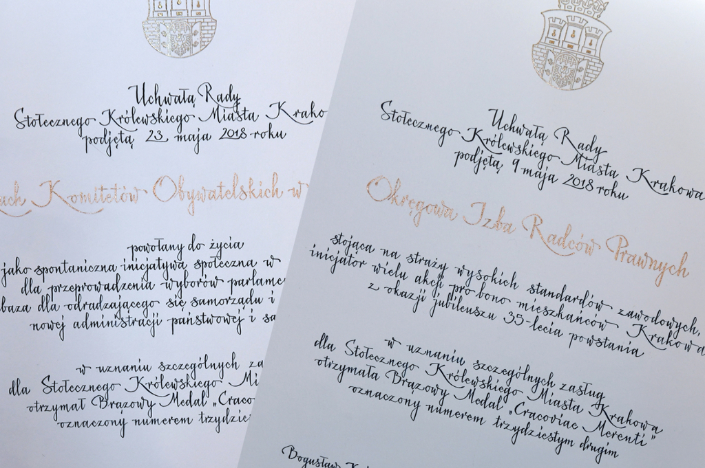 untitled-1.jpg-„Cracoviae Merenti”  Autor: W. Majka