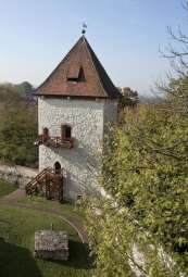 baszta obronna, zamek Żupny w wieliczce, fot. artur grzybowski i ludwik kostuś'.jpg-Zamek Żupny