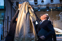 jg_krpl_20181006_8814.jpg-Kijów,spektakl,Muzyk,Mały Rynek,Rzeźba