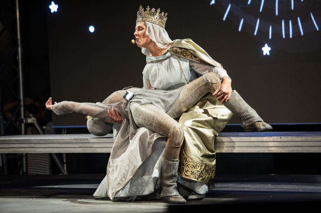 jg_krpl_20181006_8880.jpg-Kijów,spektakl,Muzyk,Mały Rynek,Rzeźba  Autor: B. Świerzowski