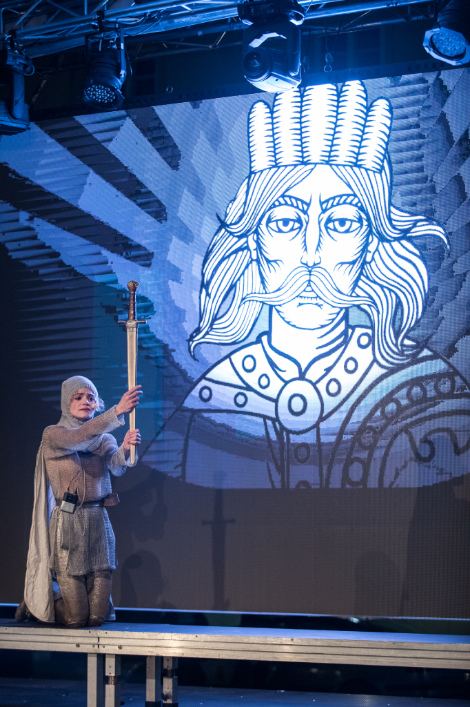 jg_krpl_20181006_8906.jpg-Kijów,spektakl,Muzyk,Mały Rynek,Rzeźba  Autor: B. Świerzowski