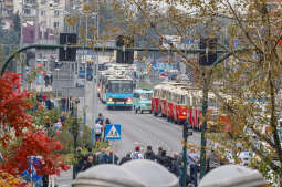 bs-07 października 2018-img_7263.jpg-Parada autobusów,MPK,Tauron Arena,Majchrowski