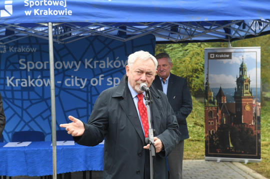 dsc_0743.jpg-Wmurowanie kamienia węgielnego pod budowę Centrum Zapaśniczego