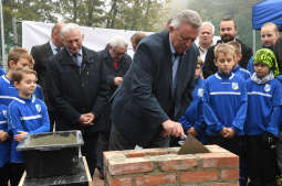 dsc_0858 copy.jpg-Wmurowanie kamienia węgielnego pod budowę Centrum Zapaśniczego