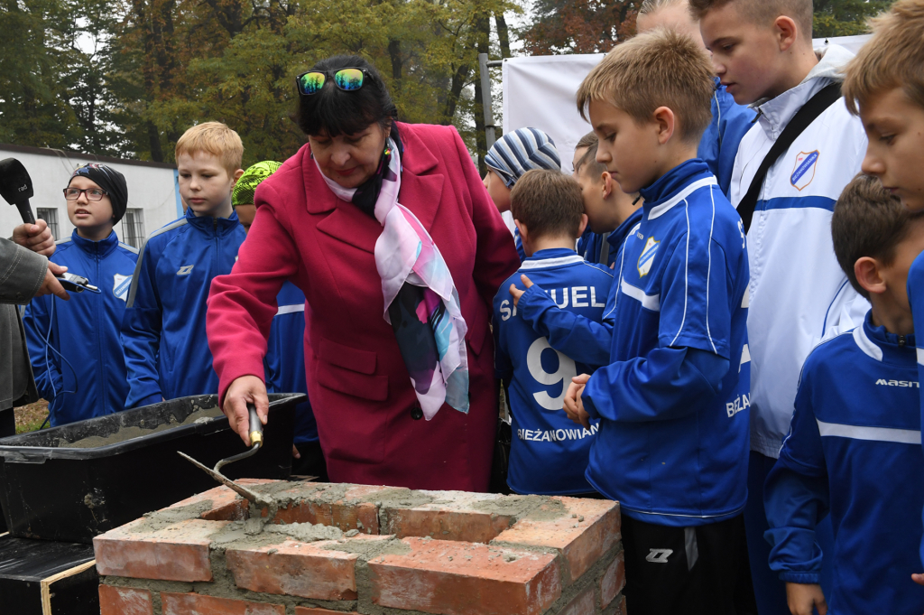 dsc_0883 copy.jpg-Wmurowanie kamienia węgielnego pod budowę Centrum Zapaśniczego  Autor: W. Majka