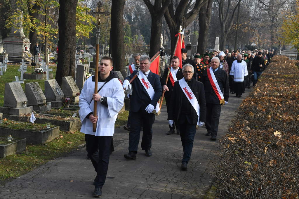 dsc_8652 copy.jpg-Uroczystości pogrzebowe prof. Jerzego Wyrozumskiego  Autor: W. Majka