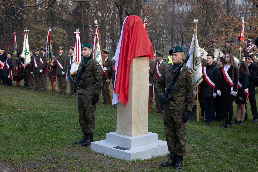 bs-listopada 10, 2018-img_6691.jpg-Niepodległość,Park Jordana,Majchrowski,  Autor: B. Świerzowski