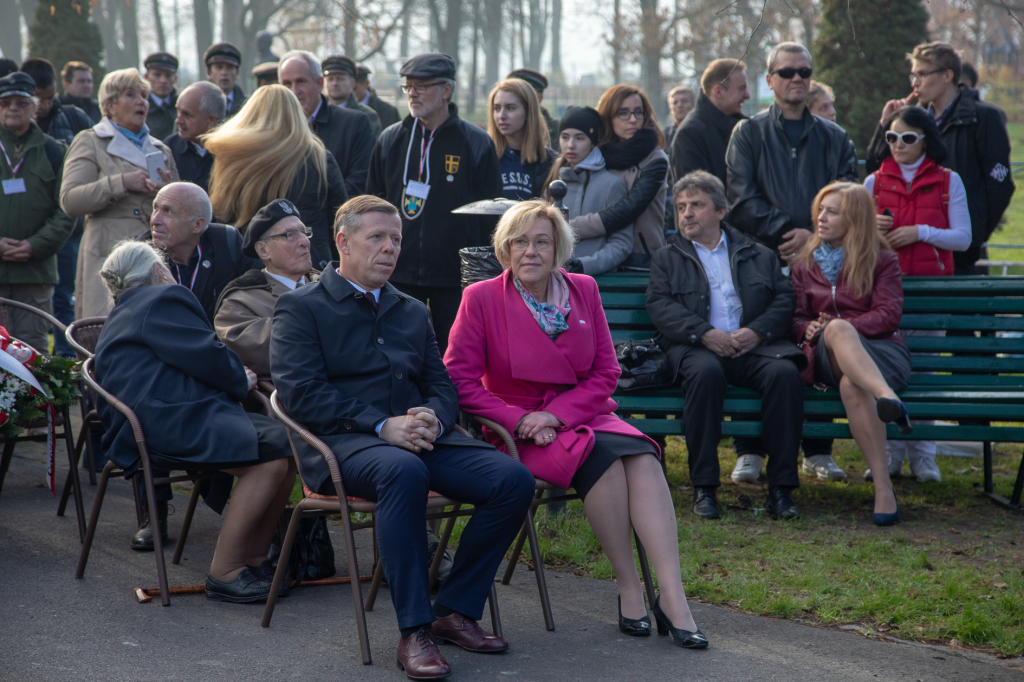 bs-listopada 10, 2018-img_6700.jpg-Niepodległość,Park Jordana,Majchrowski,  Autor: B. Świerzowski