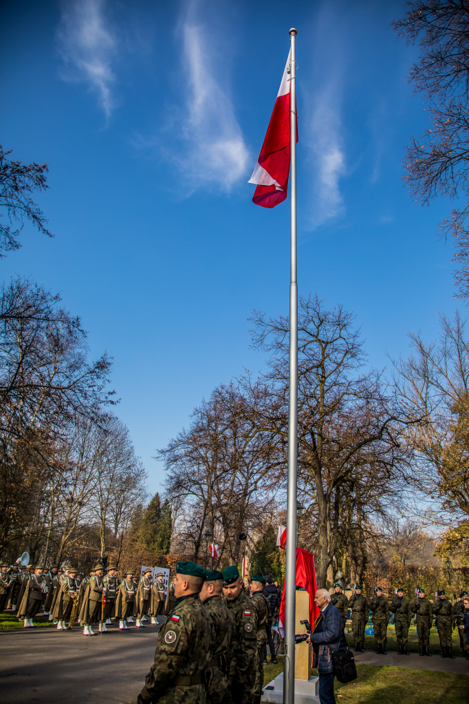 bs-listopada 10, 2018-img_6744.jpg-Niepodległość,Park Jordana,Majchrowski,  Autor: B. Świerzowski