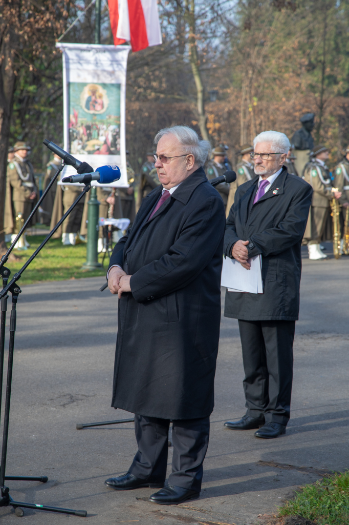 bs-listopada 10, 2018-img_6821.jpg-Niepodległość,Park Jordana,Majchrowski,  Autor: B. Świerzowski