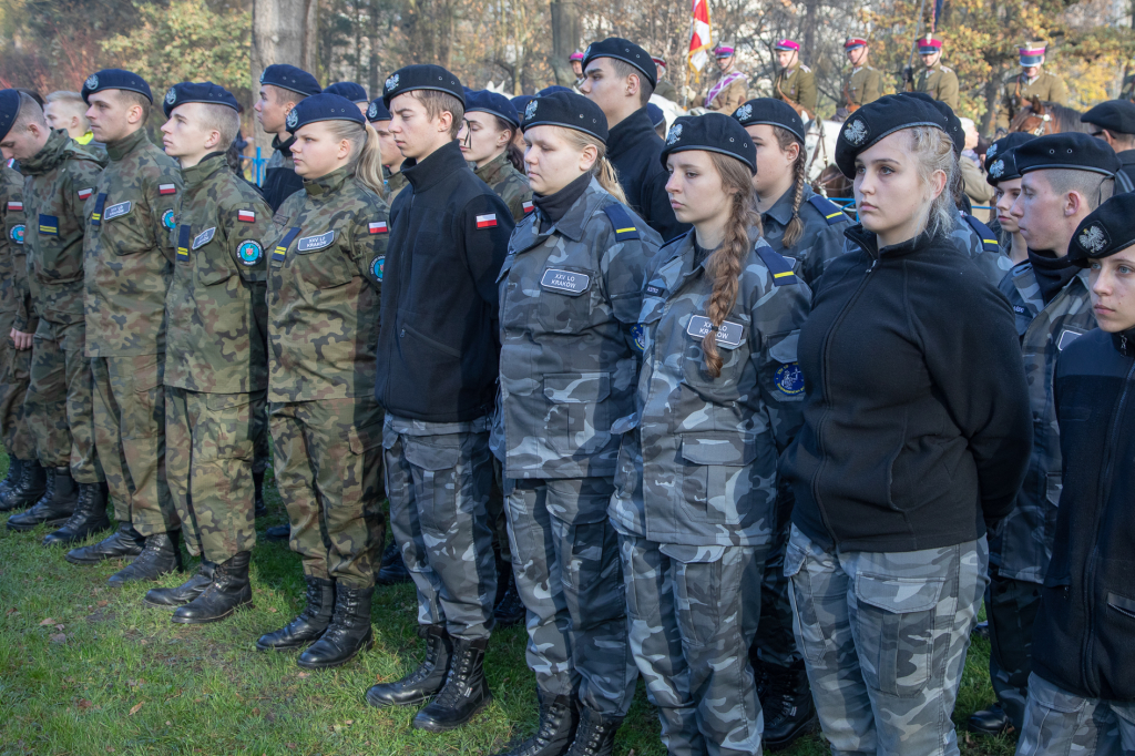 bs-listopada 10, 2018-img_6832.jpg-Niepodległość,Park Jordana,Majchrowski,  Autor: B. Świerzowski