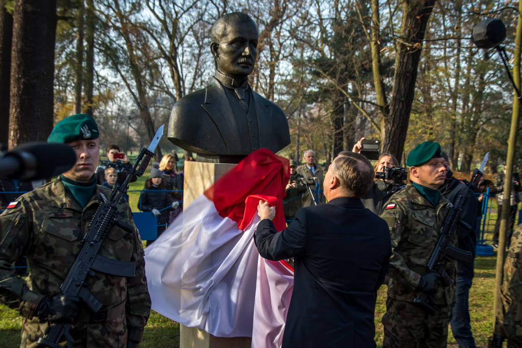 bs-listopada 10, 2018-img_6860.jpg-Niepodległość,Park Jordana,Majchrowski,  Autor: B. Świerzowski