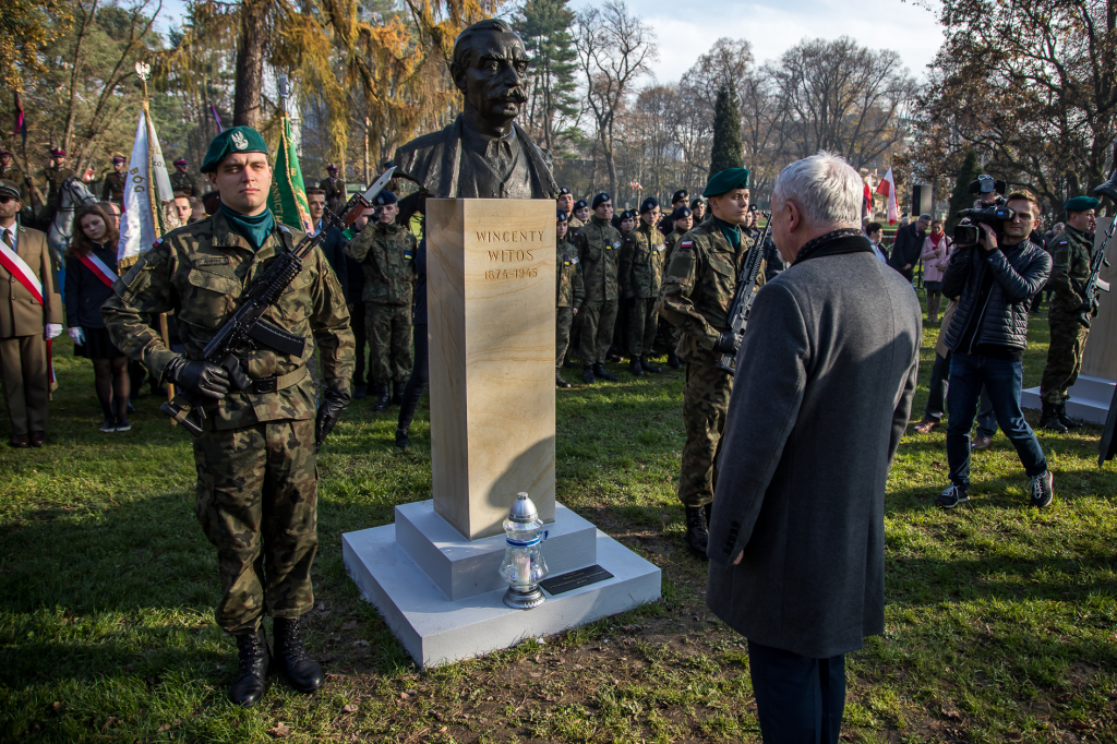 bs-listopada 10, 2018-img_7054.jpg-Niepodległość,Park Jordana,Majchrowski,  Autor: B. Świerzowski