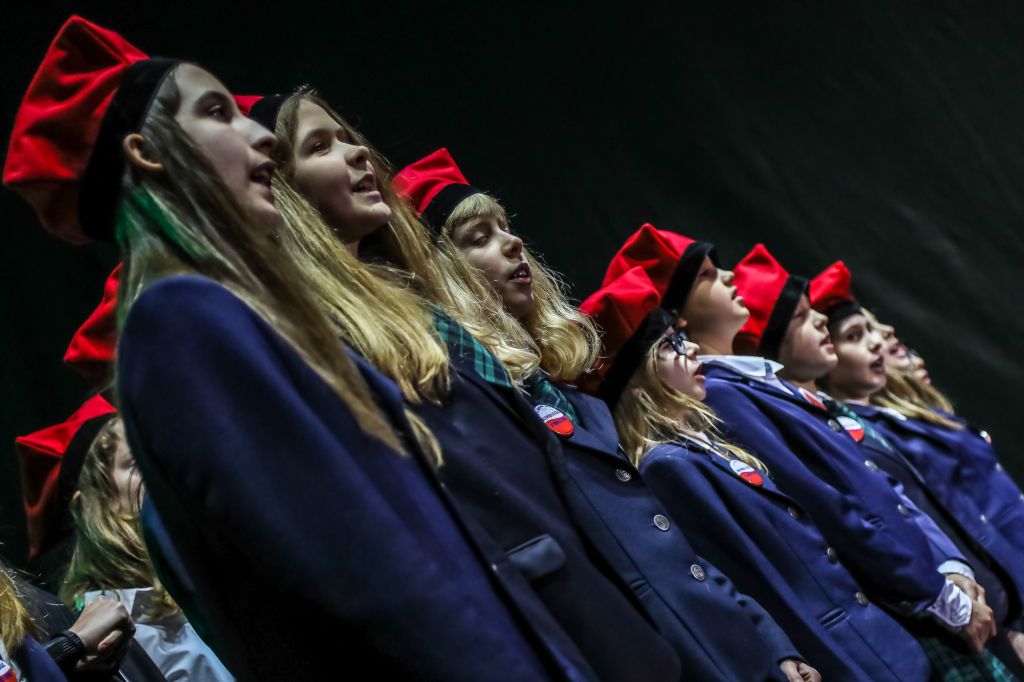 bs-listopada 11, 2018-img_7444.jpg-Lekcja Śpiewania,Niepodległość,100,Majchrowski,Rynek Główny  Autor: B. Świerzowski