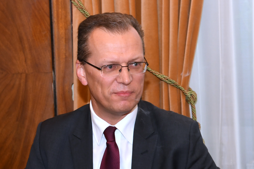 dsc_0771 - kopia.jpg-Ambasador RP w Bratysławie  Krzysztof Strzałka  Autor: W. Majka