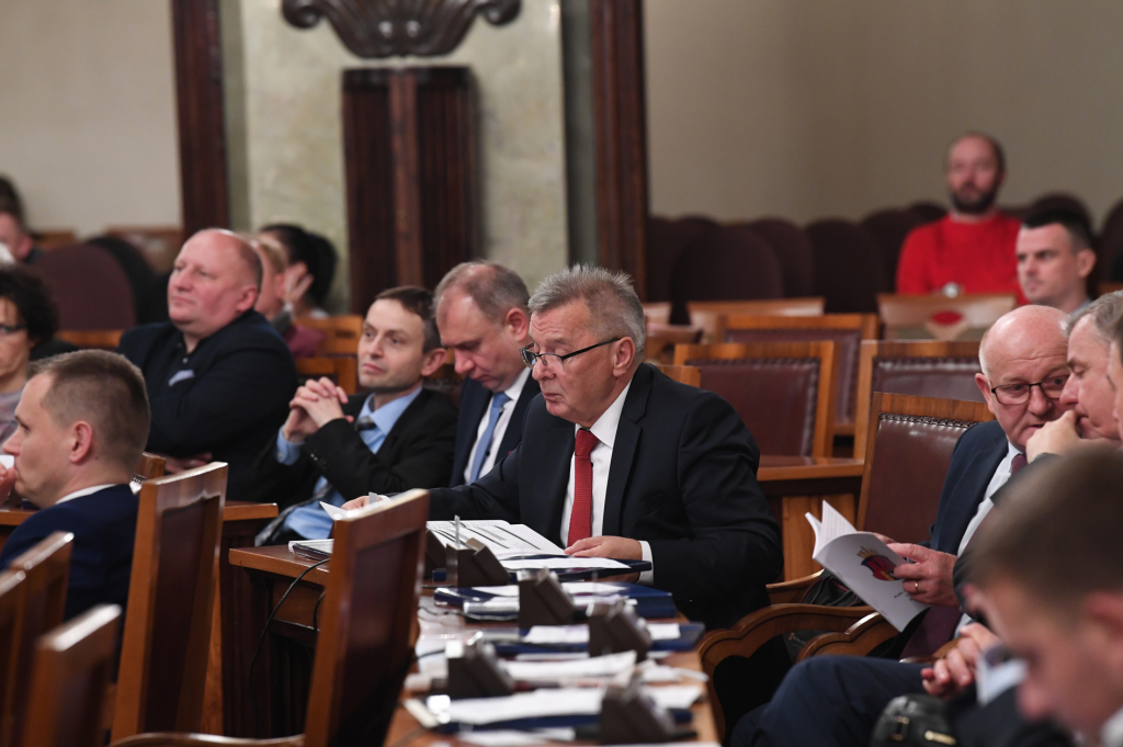 dsc_0725.jpg-zmiana na stanowisku Skarbnika Miasta Krakowa  Autor: W. Majka