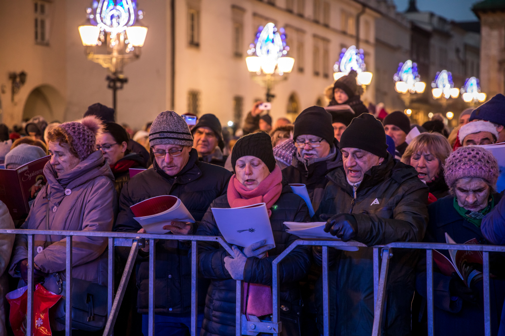 bs-grudnia 16, 2018-img_4587.jpg-Kolędy,Lekcja Śpiewania,Mały Rynek , Domański  Autor: B. Świerzowski