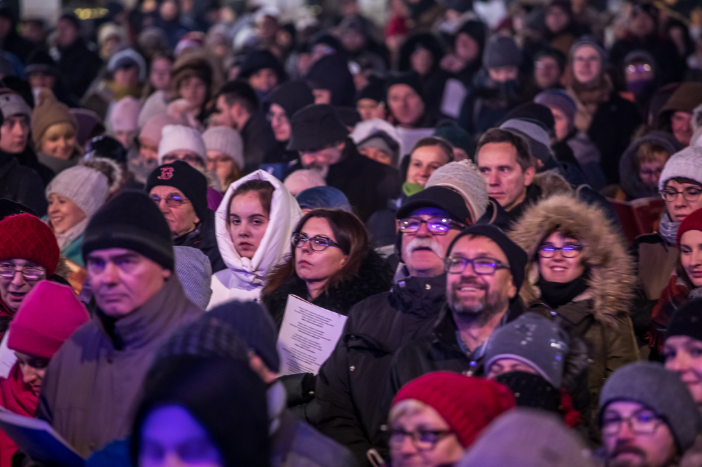 bs-grudnia 16, 2018-img_4711.jpg-Kolędy,Lekcja Śpiewania,Mały Rynek , Domański  Autor: B. Świerzowski