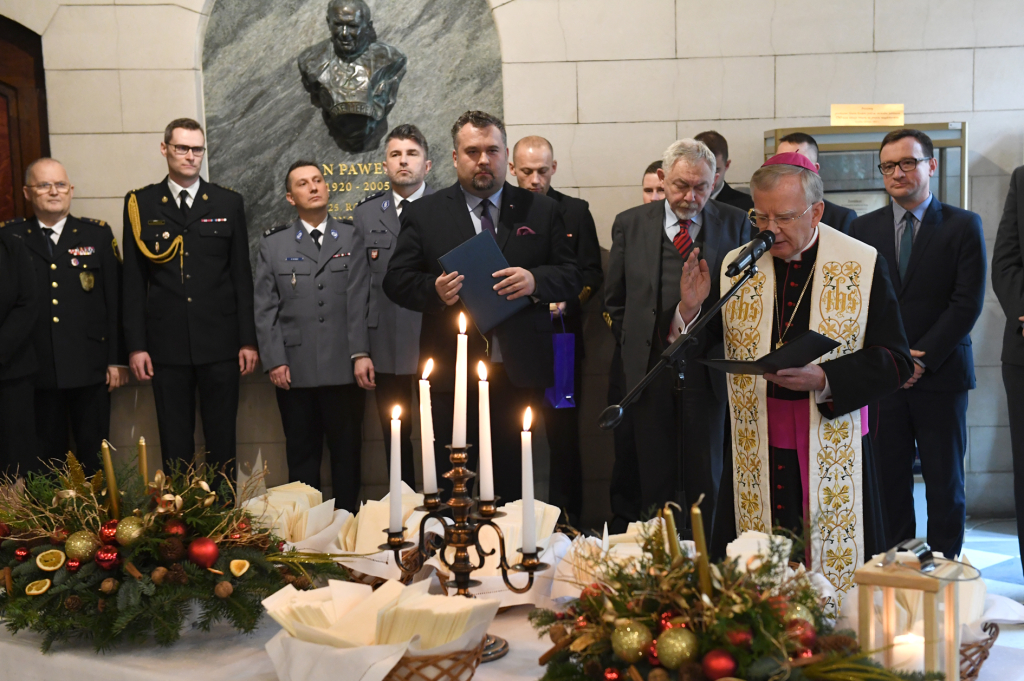 dsc_4322 copy.jpg-2018_1219 Tradycyjne Spotkanie Opłatkowe Radnych Miasta Krakowa  Autor: W. Majka